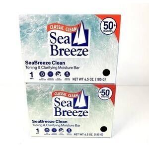 Two Sea Breeze Classic Clean Toning Clarifying Moisture Bar Soaps